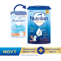 Nutrilon 3 Advanced batoľacie mlieko 800g, 12+