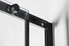 POLYSAN , ALTIS LINE BLACK sprchové dvere 1270-1310mm, výška 2000mm, sklo 8mm, AL4012B