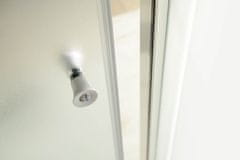 AQUALINE , AMADEO posuvné sprchové dvere 1100 mm, sklo BRICK, BTS110