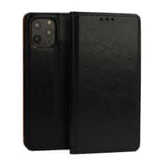 IZMAEL Kožené knižkové puzdro pre Samsung Galaxy S10 - Čierna KP23492