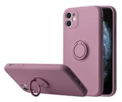 Vennus Silicone Ring iPhone 13 Pro Fialové