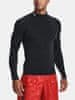 Tričko Under Armour UA HG Armour Comp Mock LS-BLK M