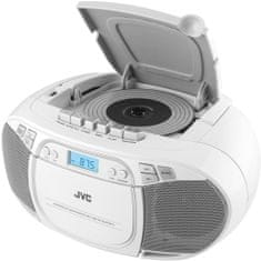 JVC RC-E451, biela - zánovné