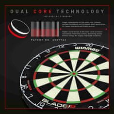 Winmau Sisalový terč Blade 6 Dual Core