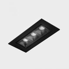KOHL LIGHTING KOHL-Lighting NSES TILT zapustené svietidlo s rámčekom 123x58 mm čierna 6 W CRI 90 2700K DALI