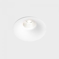 KOHL LIGHTING KOHL-Lighting LUXO zapustené svietidlo s rámčekom pr.120 mm biela 38° 20W CRI &gt;80 2700K 1.10V