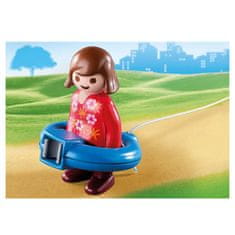 Playmobil Môj ťahací psík , 1.2.3, 6 dielikov