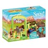 Playmobil Konský box Šmik a seňor Mrkvička , Spirit Riding Free, 51 dielikov