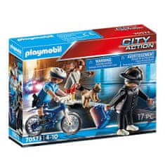 Playmobil Policajný bicykel , Polícia, 17 dielikov