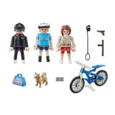 Playmobil Policajný bicykel , Polícia, 17 dielikov