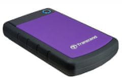 Transcend StoreJet 25H3P - 1TB (TS1TSJ25H3P), purpurový