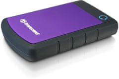 Transcend StoreJet 25H3P - 1TB (TS1TSJ25H3P), purpurový