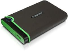 Transcend StoreJet 25M3S - 1TB, šedo/zelená (TS1TSJ25M3S)