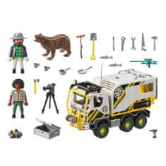 Playmobil Expedičné auto , Dobrodružstvo v prírode, 78 dielikov