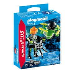 Playmobil Agent s dronom , Top agenti, 12 dielikov