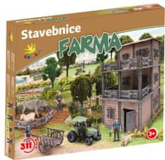 Kids World Stavebnica farma 311 ks