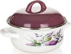 Banquet Kastról smaltovaný LAVENDER 18 cm, 1,4 l