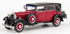 Abrex Škoda 860 (1932) 1:43 - Červená Tmavá - zánovné