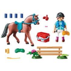 Playmobil Džokejka , Jazdecký dvor, 28 dielikov