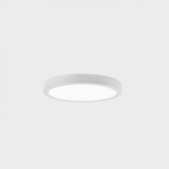 KOHL LIGHTING KOHL-Lighting DISC SLIM stropné svietidlo biela 8W 3000K 1-10V