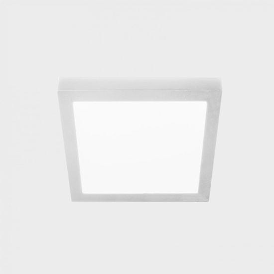 KOHL LIGHTING KOHL-Lighting DISC SLIM SQ stropné svietidlo 145x145 mm biela 12 W CRI &gt;80 4000K Non-Dimm