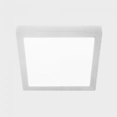 KOHL LIGHTING KOHL-Lighting DISC SLIM SQ stropné svietidlo 300x300 mm biela 24 W CRI &gt;80 3000K Non-Dimm