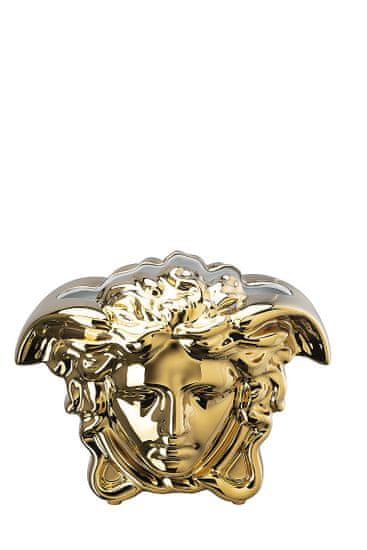 Rosenthal Versace ROSENTHAL VERSACE MEDUSA GRANDE Váza zlatá 30 cm