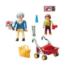 Playmobil Babička s chodítkom , Život v meste, 20 dielikov