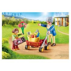 Playmobil Babička s chodítkom , Život v meste, 20 dielikov