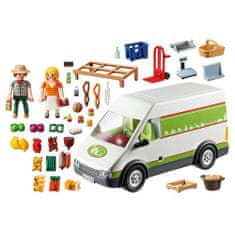 Playmobil Pojazdná predajňa bioproduktov , Statok, 91 dielikov