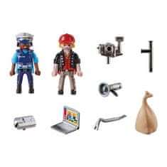 Playmobil Štartovací balíček Polícia , Polícia, 37 dielikov