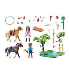 Playmobil Výzva pri rieke Playmobl, Spirit Riding Free, 78 dielikov