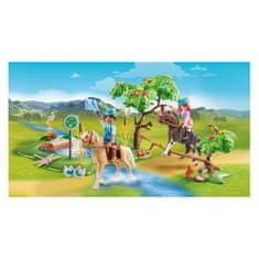 Playmobil Výzva pri rieke Playmobl, Spirit Riding Free, 78 dielikov