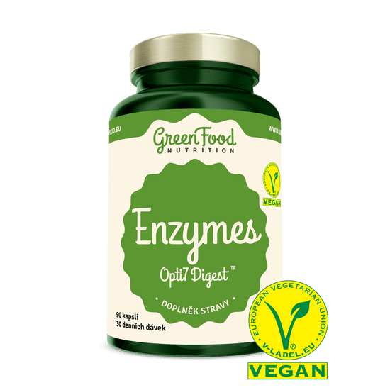 GreenFood Nutrition Enzýmy Opti7 Digest 90 kapsúl