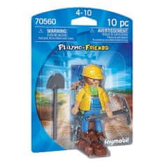 Playmobil Stavebný robotník , Stavba, 10 dielikov