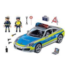 Playmobil Porsche 911 Carrera 4S , Polícia, 36 dielikov