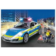 Playmobil Porsche 911 Carrera 4S , Polícia, 36 dielikov