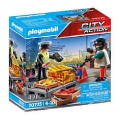 Playmobil Colná kontrola , Nákladná doprava, 49 dielikov