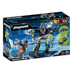 Playmobil Ľadový robot arktických rebelov , TOP agenti, 74 dielikov