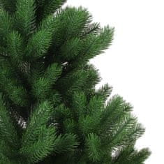 Vidaxl Umelý vianočný stromček jedľa Nordmann s LED zelený 120 cm