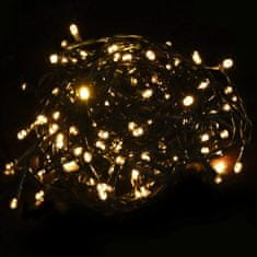 Vidaxl Umelý vianočný stromček s LED a podstavcom 150 cm 380 vetvičiek