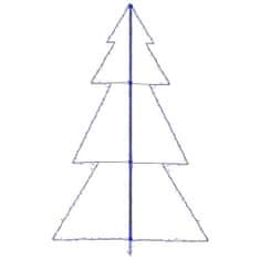 Vidaxl Vianočný stromček kužeľ 240 LED interiér a exteriér 118x180 cm