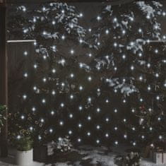 Petromila vidaXL Vianočná svetelná sieť biela 4x4 m 544 LED interiér exteriér
