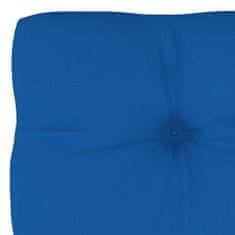 Vidaxl Podložka na paletovú sedačku, kráľovsky modrá 80x40x10 cm