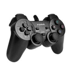 Marvo Gamepad GT-006, 15tl., USB, čierny, vibračný