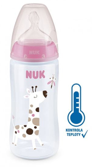 Nuk FC+ fľaša s kontrolou kvality 300 ml