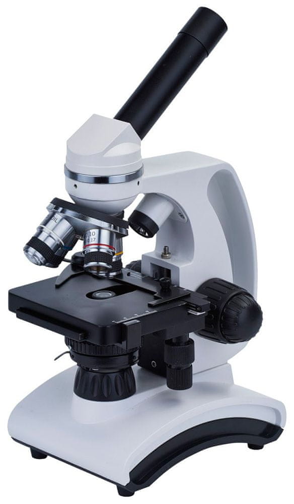 Levenhuk Discovery Atto Polar Microscope + kniha Neviditeľný svet Neviditeľný svet