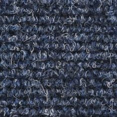 Vidaxl Nášľapy na schody 5 ks modré 56x17x3 cm vpichovaná textília
