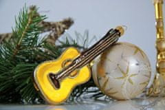 Decor By Glassor Vianočná ozdoba gitara