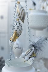 Decor By Glassor Vianočná oliva biela, obrázky